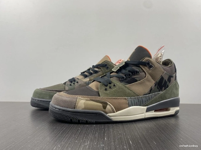 3 DO1830-200 Jordan Retro Camo Air Patchwork 0830